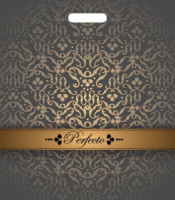 Пакет с вырубной усил. ручкой 42х48 (60мк) Перфекто Бисмарк