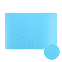 Папка уголок А4 Diagonal Pastel с 2 карманами, ассорти