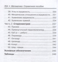 Книжка А6 254стр. "Справочники. Математика: справ.пособие д/подгот.к ЕГЭ (баз.уровень) авт.Балаян"