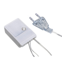 Гирлянда электрическая 10м 120LED светодиодная, нить, 8 режимов, 220В, синий