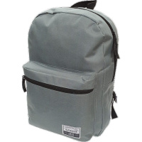 Рюкзак подростковый 40*29*17см deVENTE "Серый" полиэстер, 1 отд, 1 пер.карм