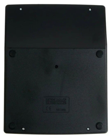 Калькулятор 12 разр. Skainer  настольный двойное питание черный