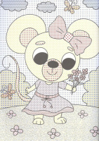 Раскраска "Большая водная раскраска. Для девочек" А4 16стр.