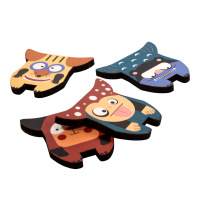 Игра Мемо фигурки "Монстрики" 24 шт, дерево