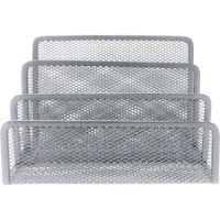 Подставка д\бумаг гориз. 17*8*13см металл, серая