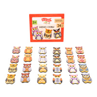 Игра Мемо "Совы" 24 шт, дерево