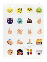 Альбом наклеек А5 8 стр., "100 наклеек. Смайлики" Альбом наклеек А5 8 стр., "100 наклеек. Смайлики"