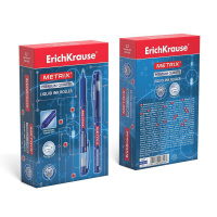 Ручка роллер METRIX синяя, 0,5мм