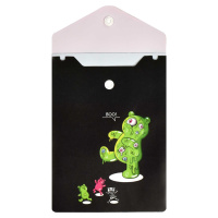 Конверт на кнопке  с рисунком А6 Желейные мишки