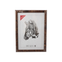 Фоторамка пластик 15*21 №501 (Коричневый)