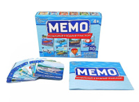 Игра Мемо "Воздушный и водный транспорт"  (50 карточек)