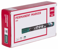 Маркер перманентный 1,5-5мм скошенный  зеленый