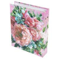Фотоальбом 200 фото 10*15см Пионы