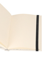 Скетчбук А5  80л., 7БЦ,  80гр/м2 "Городской эскиз" мат.лам.,выб.лак., резинка