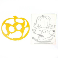 Трафарет "Тыква и овощи"