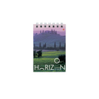 Блокнот А6  40л гребень "Природа" клетка