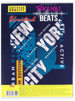 Тетрадь А4  96л кл. скоба Проф-Пресс "В стиле хип-хоп" белизна 92%
