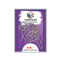 Головоломка металлическая 1 шт "Спираль" 4 элемент.