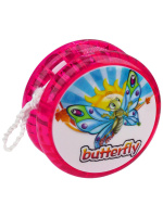 Игрушка Йо-Йо "Весёлые насекомые" 5,5см, свет