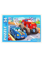 Пазл 54 элемента 18*13см "Мир трансформеров"