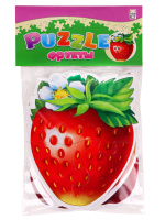 Пазл мягкий 16 элементов "Фрукты"