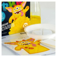 Выращивание кристаллов Монстрики "Жёлтый"