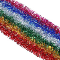 Мишура d=  5см, 2м, ПВХ, 6 цветов ассорти