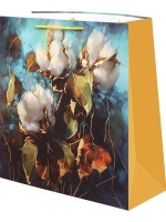 Пакет подар. бумажн. 45*45*21 см, 157гр/м2  Хлопок