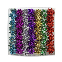 Бантик 3,5см , металлик, ассорти