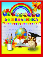 Портфолио дошкольника "Глобус и сова" 240*325мм (20 файлов, 15 карт.листов)