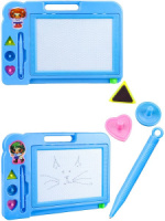 Доска магнитная для рисования 27*29см, со штампами, рисунок Ч/Б