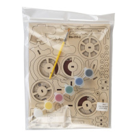 Изготовление модели из дерева "Мотоцикл"