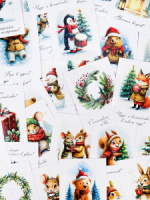 Набор мини-открыток "С Новым годом! 2" 40шт