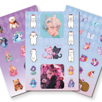 Альбом наклеек А6 6 лист. "100 наклеек. Аниме. Девочка" Альбом наклеек А6 6 лист. "100 наклеек. Аниме. Девочка"