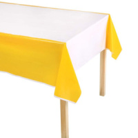 Скатерть 137*183см, ПВХ, жёлтый