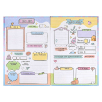 Дневник для девочек А5  48л., 7БЦ "Техно-крошки" глянц.лам., тисн.фольгой