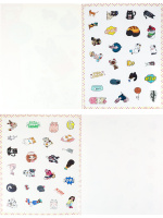 Набор наклеек многоразовых 160*230мм, 4 л. "100 наклеек. Любимые питомцы"