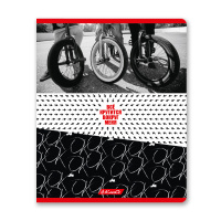 Тетрадь А5 48л ЛИН. Светоч "Мути добро!" выб.лак., белизна 100%