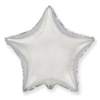 Шар фольга 18" "Звезда" серебро 45 см