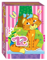 Пазлы   12 элементов  213*154мм.  "Кошечка" (Mini-maxi)