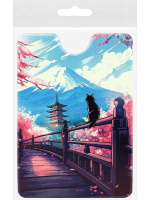 Обложка для пропуска/проездного "Японские мотивы" ПВХ