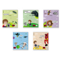 Тетрадь А5 12л кл. Erich Krause "Приключения Пети и Волка" MIX-PACK