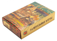 Карты игральные сувенирные "Санкт-Петербург" золото