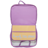 Папка д/труда A4 (335*260*60) 1отд. с ручками, ткань "Панды"