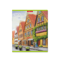 Тетрадь А5 48л  кл.,  "Promenade"