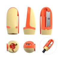 Точилка пласт. 1 отв. JOY цв.ассорти