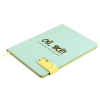 Дневник универсальн. обл. кожзам, тв.пер. "Ой, все" тисн.фольгой, магнит.клапан, ляссе, 48 л.