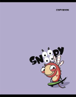 Тетрадь А5 48л кл. Альфа-Тренд "Снуууупи" выб.твин УФ-лак, белизна 100%