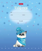 Тетрадь А5 12л кл. Hatber "КотоМания" 5диз.в блоке, белизна 100%