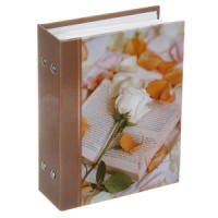 Фотоальбом 100 фото 10*15см Роза белая...